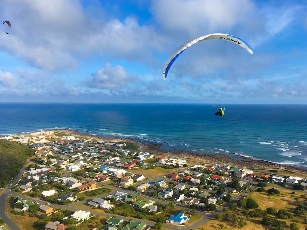 Parapente au sud de l'Afrique