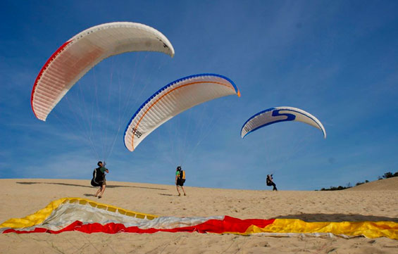 Stages de perfectionnement en parapente