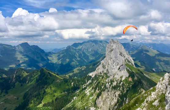 Stage de pilotage de parapente en thermique