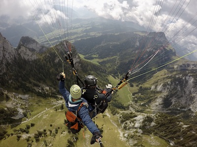 Vol biplace cross ou distance en parapente