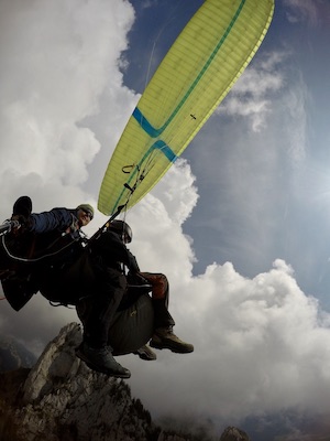 Stage de perfectionnement de parapente biplace sur mesure