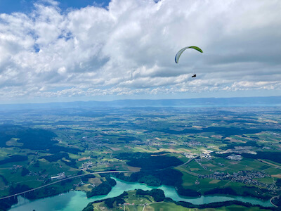 Stage de formation pour pilote de parapente biplace